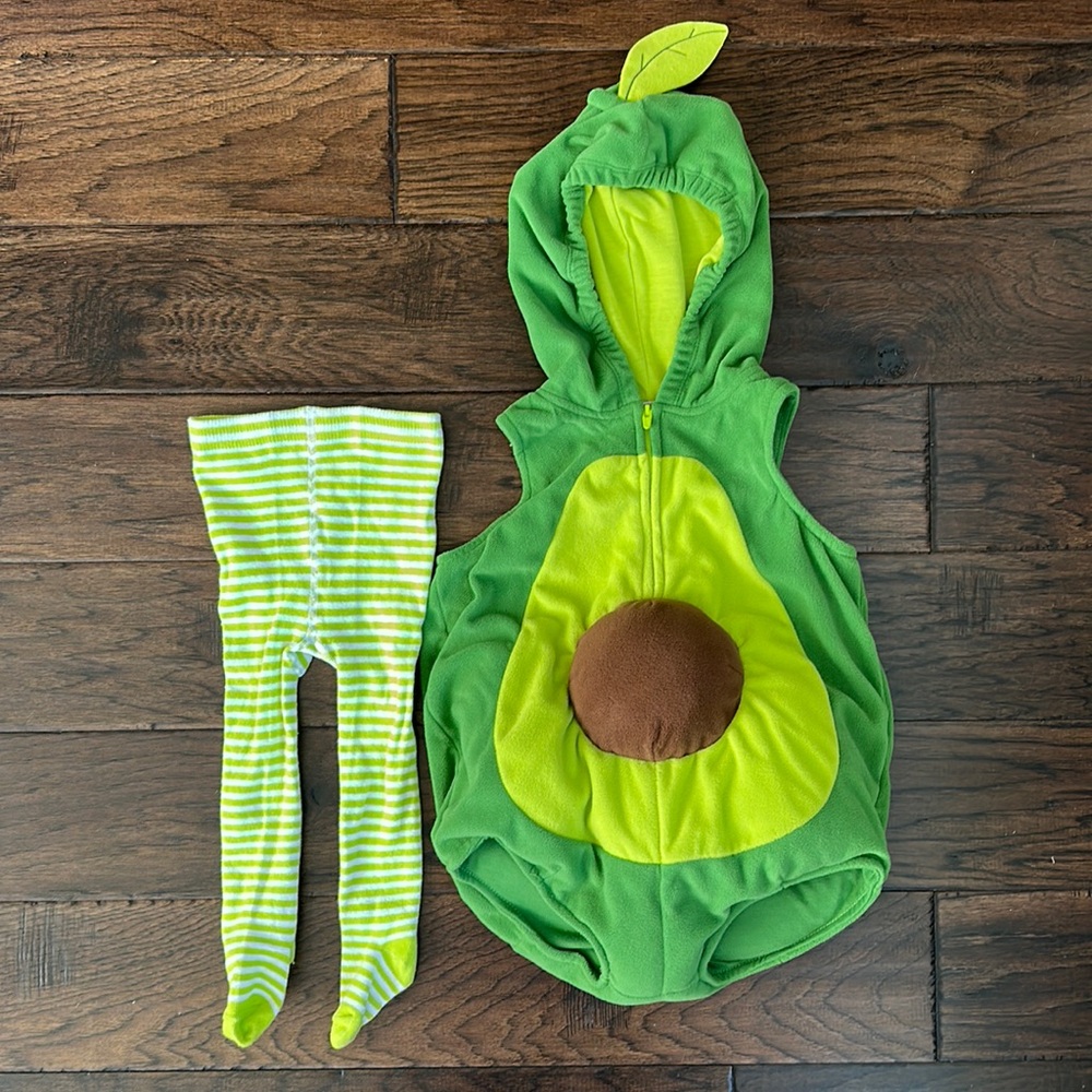 Carter’s Baby Avocado Costume, Size 24M.